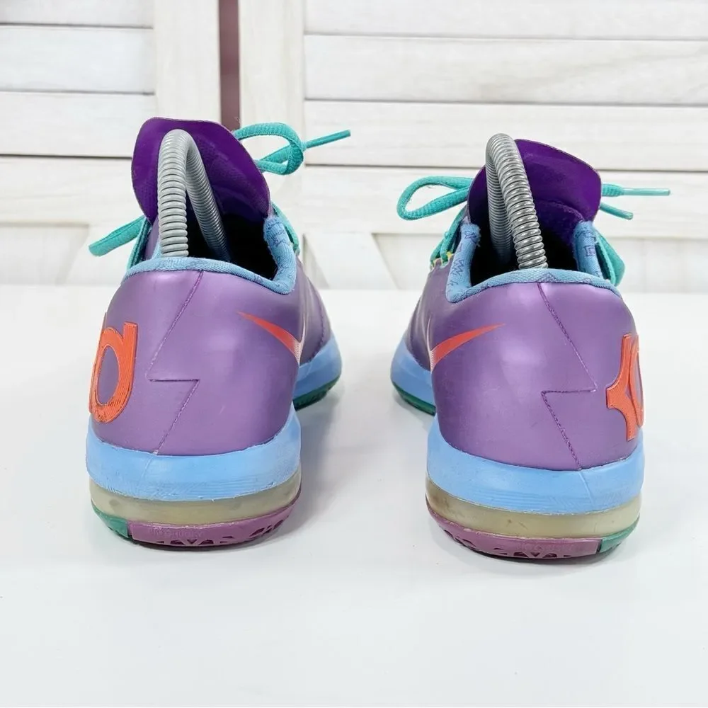 Nike KD Kevin Durant Rugrats Sneakers Metallic Purple 5.5Y Big‎ Kids 599477-500